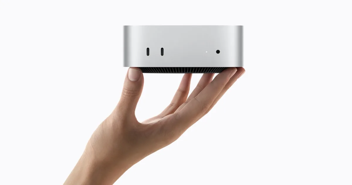 Le nouveau Mac mini d'Apple avec la puce M6, un boîtier ultracompact