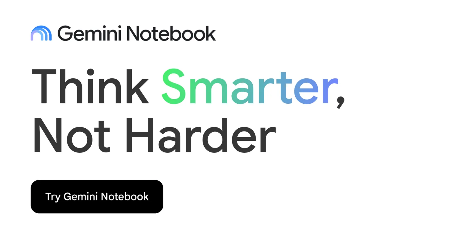 Interface de Gemini Notebook : créer un carnet à partir de ses propres sources