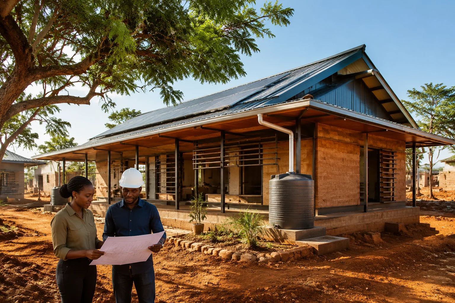 Concevoir une architecture africaine durable avec l'IA : opportunités, limites et méthode