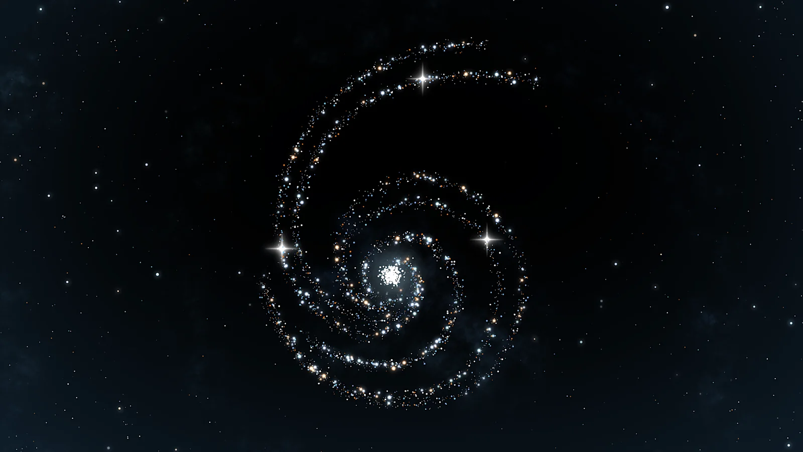 Visuel de couverture officiel d'OpenAI pour GPT-6 Astra, sur fond noir avec une spirale galactique lumineuse