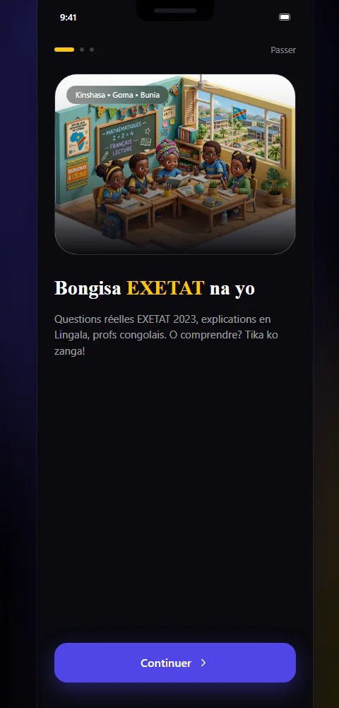 Elanga — Révision EXETAT