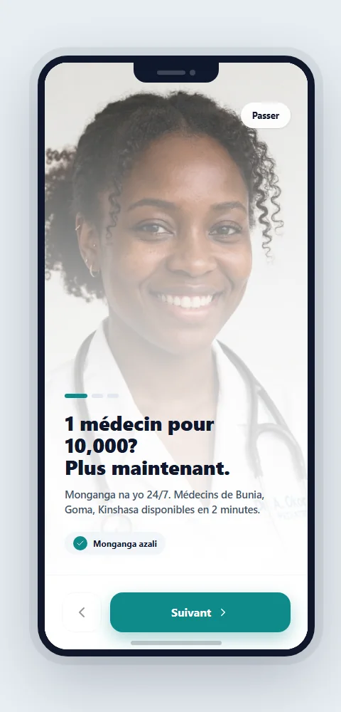 Monganga — Télésanté & pharmacie